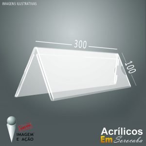 Prisma triangular de mesa